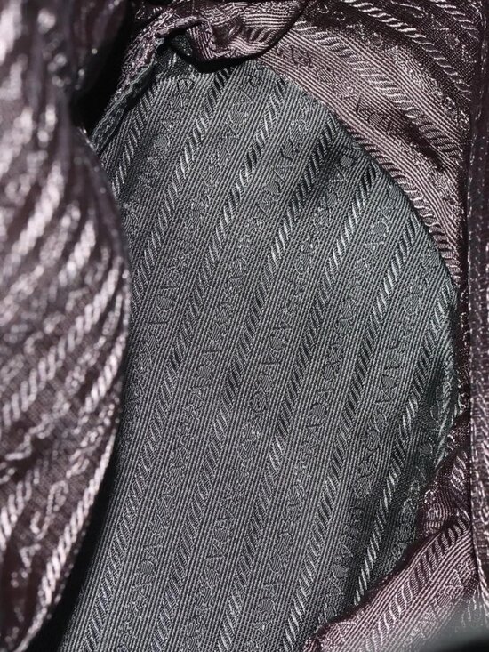 PRADA Backpack Nylon Black Silver Auth bs34099 main image 8